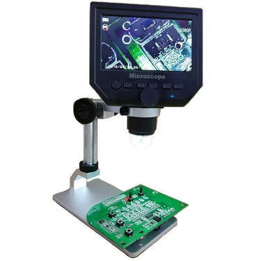 Mustool G600 Digital Metal Stand 1-600X 3.6MP Microscope Magnifier 4.3in HD LCD from NSE Imports #2.